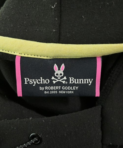 Psycho Bunny（サイコバニー）パーカー 黒 サイズ:L メンズ/2200701137069