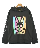 Psycho Bunny（サイコバニー）パーカー 黒 サイズ:L メンズ/2200701137069