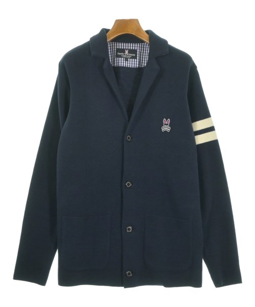 Psycho Bunny(サイコバニー)カーディガン 紺 サイズ:L/2200659209023