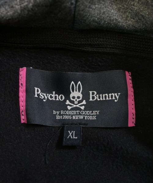 Psycho Bunny（サイコバニー）パーカー 黒 サイズ:XL メンズ/2200711025134