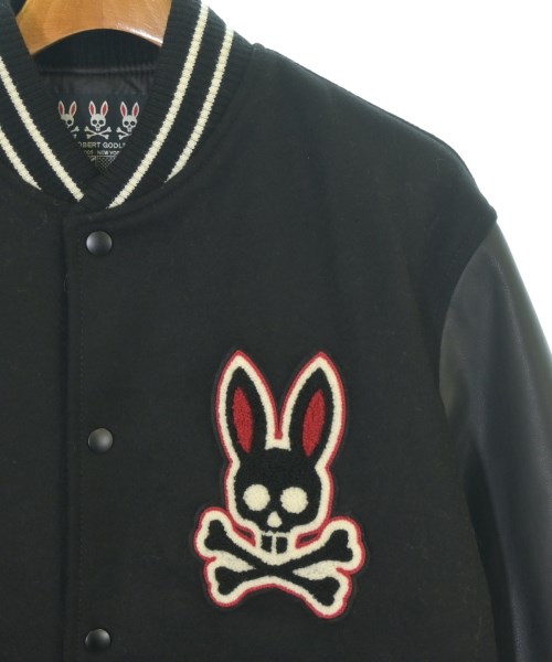 Psycho Bunny（サイコバニー）スタジャン 黒 サイズ:L メンズ/2200715904022