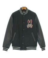 Psycho Bunny（サイコバニー）スタジャン 黒 サイズ:L メンズ/2200715904022