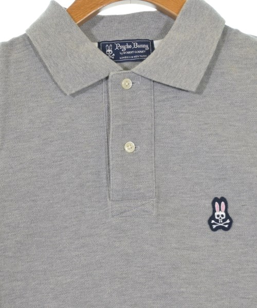 Psycho Bunny（サイコバニー）ポロシャツ グレー サイズ:S メンズ/2200648493044