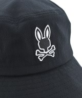Psycho Bunny（サイコバニー）ハット 黒 サイズ:F メンズ/2200706251357