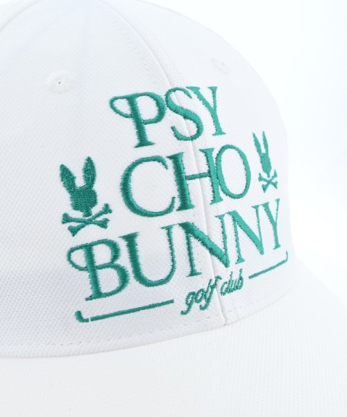 Psycho Bunny（サイコバニー）キャップ 白 サイズ:- メンズ/2200706251371