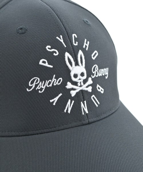 Psycho Bunny（サイコバニー）キャップ グレー サイズ:- メンズ/2200706251418
