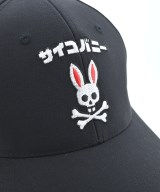Psycho Bunny（サイコバニー）キャップ 黒 サイズ:- メンズ/2200706251425