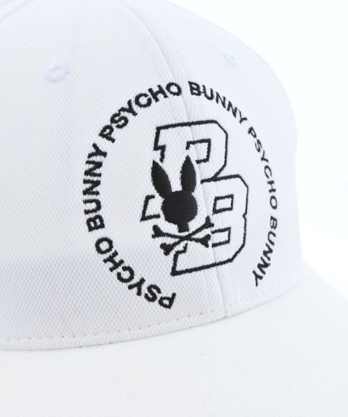 Psycho Bunny（サイコバニー）キャップ 白 サイズ:- メンズ/2200706251449