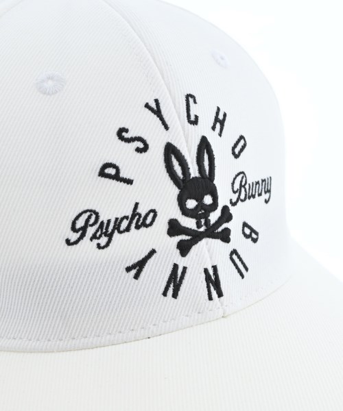 Psycho Bunny（サイコバニー）キャップ 白 サイズ:- メンズ/2200706251463