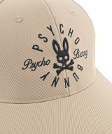 Psycho Bunny（サイコバニー）キャップ ベージュ サイズ:F メンズ/2200706251470