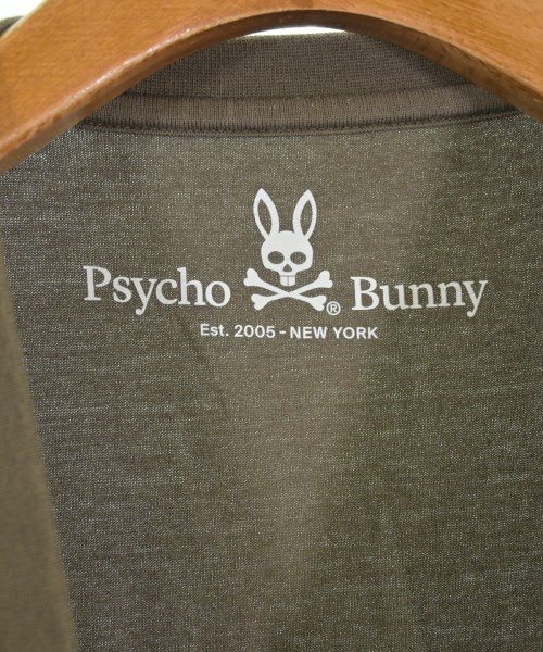Psycho Bunny（サイコバニー）Tシャツ・カットソー カーキ サイズ:XL メンズ/2200707050010