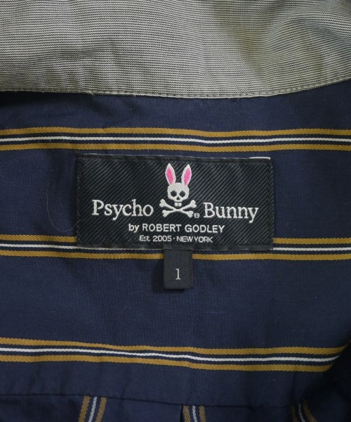 Psycho Bunny（サイコバニー）シャツワンピース 紺 サイズ:1(S位) レディース/2200731753017