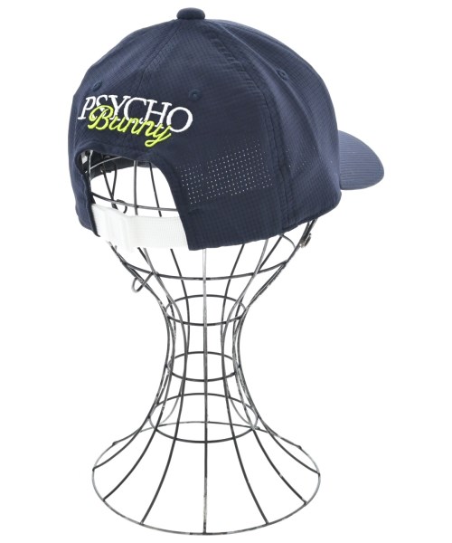 Psycho Bunny（サイコバニー）キャップ 黒 サイズ:F メンズ/2200720546668