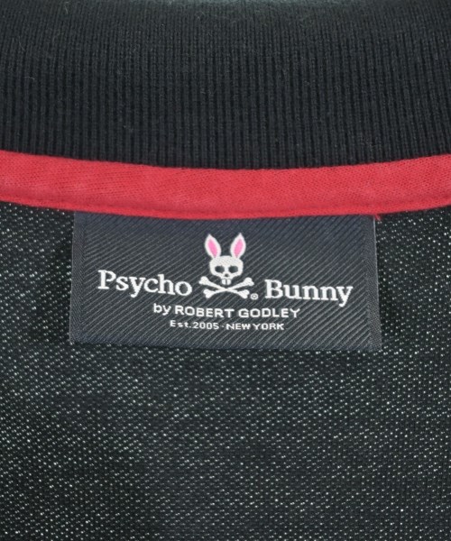 Psycho Bunny（サイコバニー）ポロシャツ 黒 サイズ:L メンズ/2200725812027