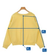 MAYSON GREY（メイソン　グレイ）ニット・セーター 黄 サイズ:1(S位) レディース/2200610676093