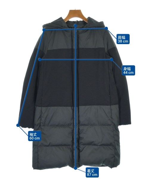 MAYSON GREY（メイソン　グレイ）ダウンジャケット/ダウンベスト 黒 サイズ:1(S位) レディース/2200625206018