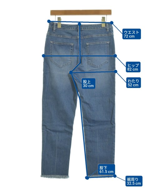 MAYSON GREY（メイソン　グレイ）デニムパンツ 紺 サイズ:3(L位) レディース/2200614633016