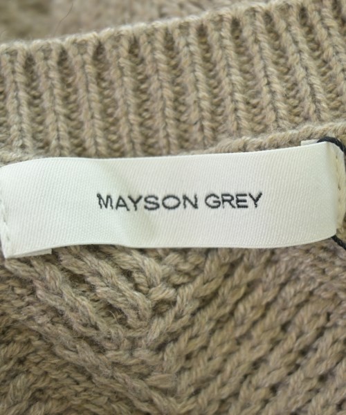 MAYSON GREY（メイソン　グレイ）ニット・セーター ベージュ サイズ:2(M位) レディース/2200680046024