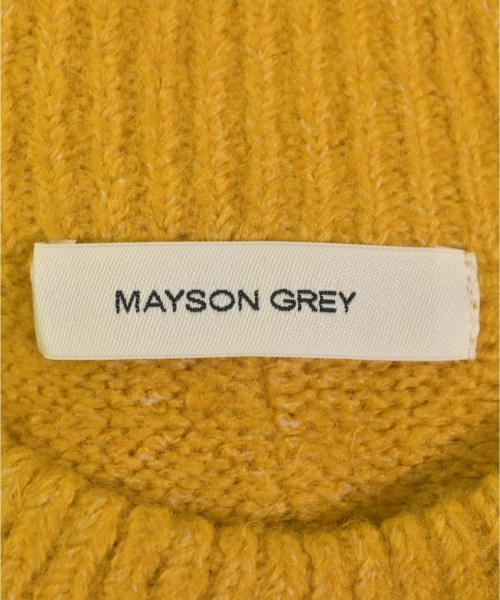 MAYSON GREY（メイソン　グレイ）ニット・セーター 黄 サイズ:2(M位) レディース/2200697132048