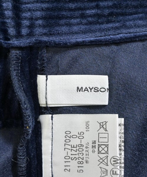 MAYSON GREY（メイソン　グレイ）その他 紺 サイズ:0(XS位) レディース/2200651703123