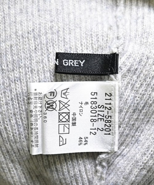 MAYSON GREY（メイソン　グレイ）ニット・セーター グレー サイズ:2(M位) レディース/2200647112021