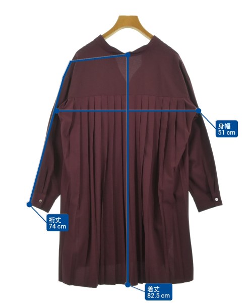 MAYSON GREY（メイソン　グレイ）ブラウス 赤 サイズ:1(S位) レディース/2200650610118