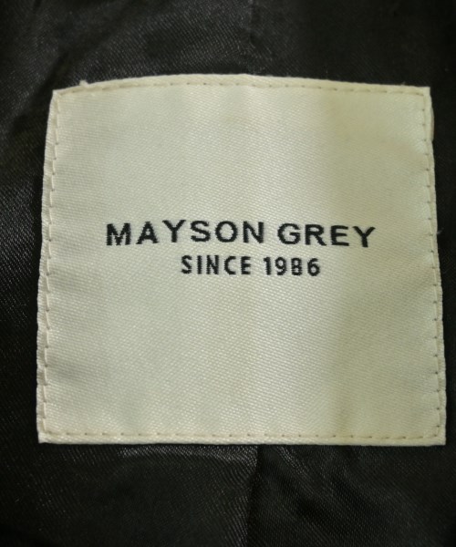 MAYSON GREY（メイソン　グレイ）ライダース 黒 サイズ:1(S位) レディース/2200657588014