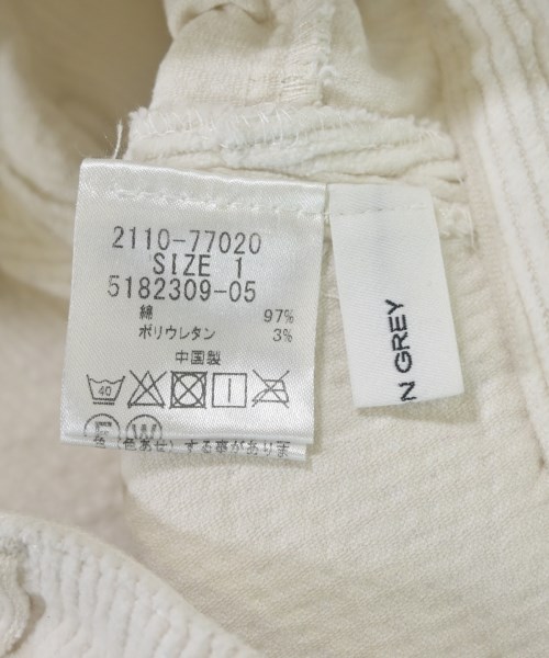 MAYSON GREY（メイソン　グレイ）その他 白 サイズ:1(S位) レディース/2200641785221