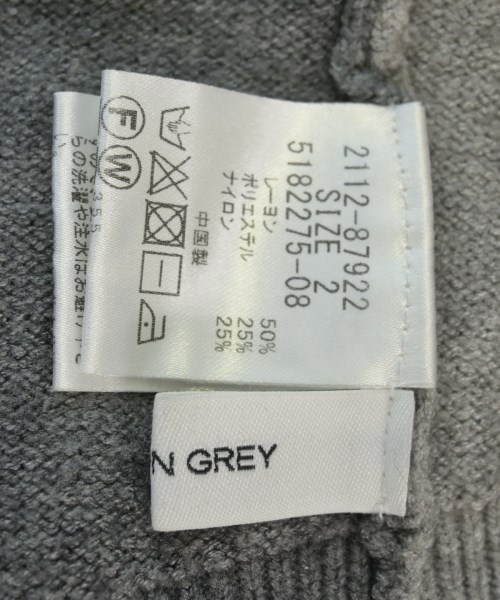 MAYSON GREY（メイソン　グレイ）ニット・セーター グレー サイズ:2(M位) レディース/2200638273045