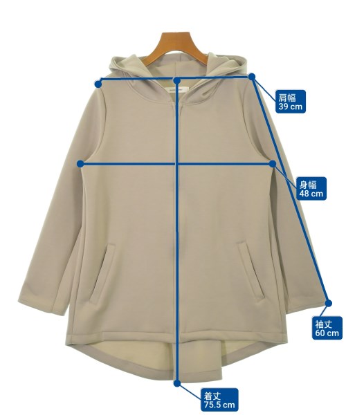 MAYSON GREY（メイソン　グレイ）パーカー ベージュ サイズ:2(M位) レディース/2200653847054