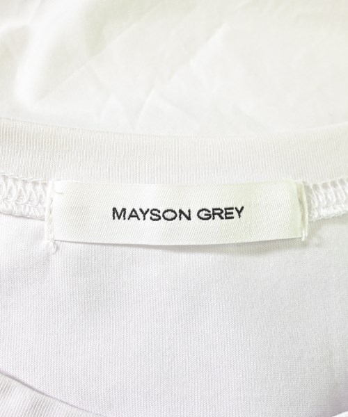 MAYSON GREY（メイソン　グレイ）Tシャツ・カットソー 白 サイズ:2(M位) レディース/2200734017031