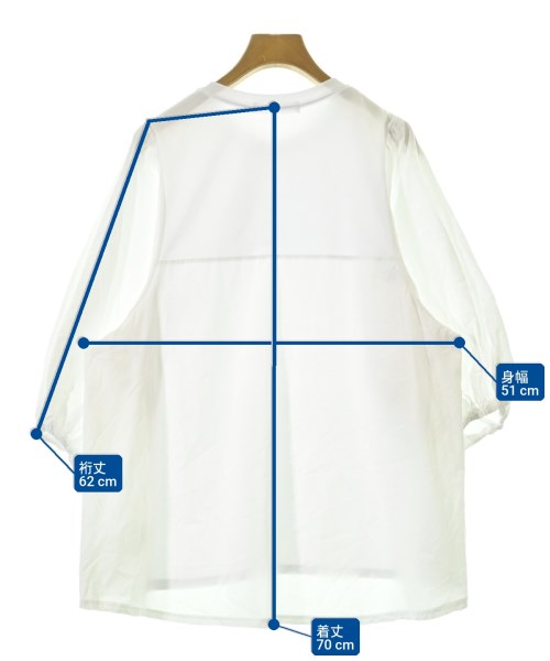 MAYSON GREY（メイソン　グレイ）Tシャツ・カットソー 白 サイズ:2(M位) レディース/2200734017031