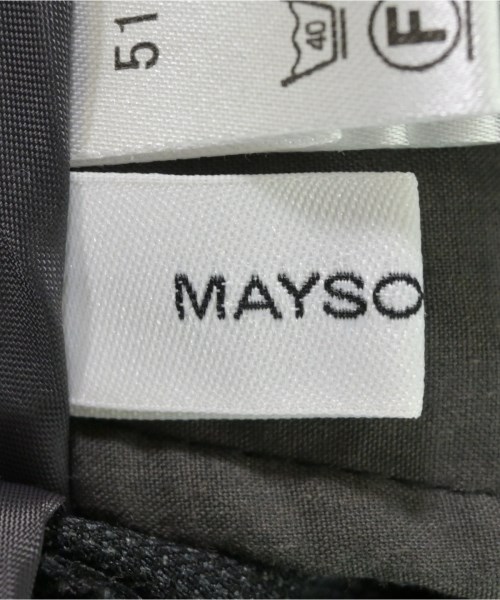 MAYSON GREY（メイソン　グレイ）その他 黒 サイズ:2(M位) レディース/2200688512019