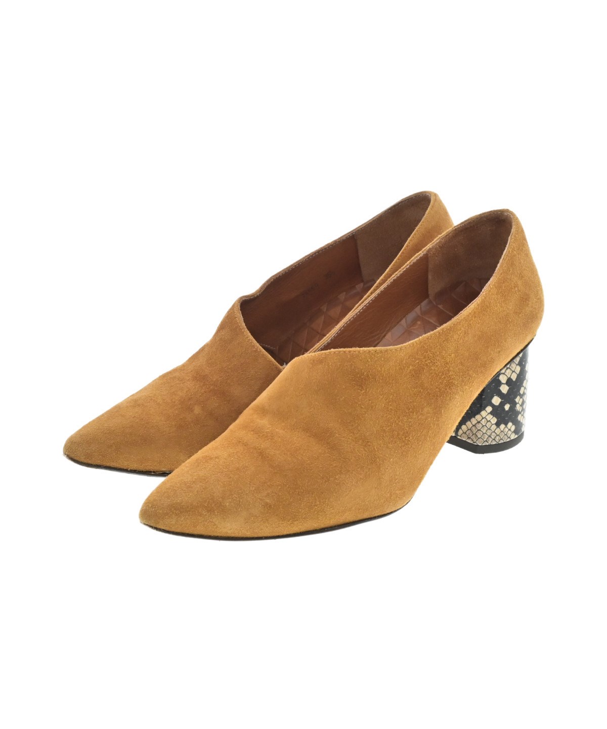 CHIEMIHARA チエミハラ　パンプス CHIE MIHARA（チエ ミハラ）パンプス 茶 サイズ:35 1/2(22cm位