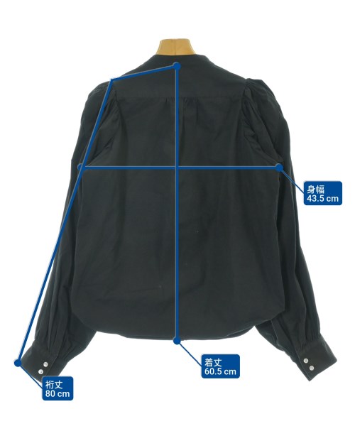 LUDLOW（ラドロー）カジュアルシャツ 黒 サイズ:F レディース/2200650807020