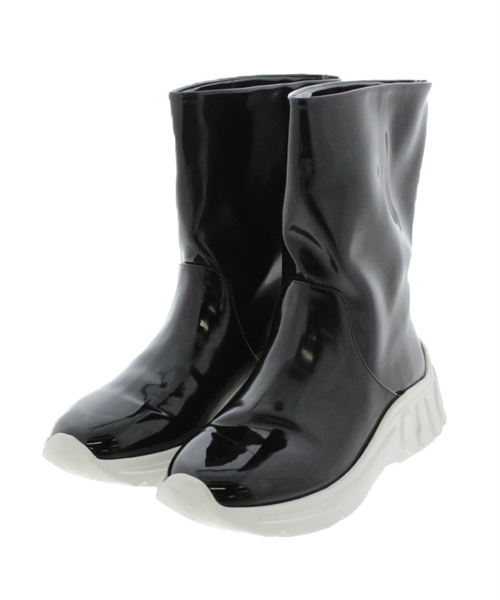 Miu Miu(ミュウミュウ)ブーツ 黒 サイズ:34 1/2(21cm位) レディース