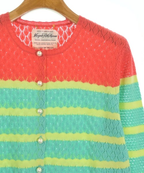 MUVEIL（ミュベール）カーディガン 緑 サイズ:38(M位) レディース/2200635712097