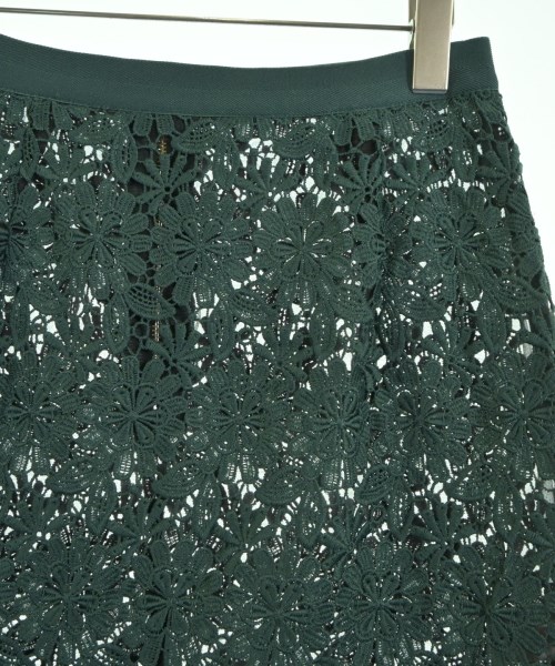 MUVEIL（ミュベール）ひざ丈スカート 緑 サイズ:40(M位) レディース/2200619591021