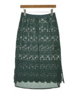 MUVEIL（ミュベール）ひざ丈スカート 緑 サイズ:40(M位) レディース/2200619591021