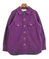 MUVEIL（ミュベール）カジュアルシャツ 紫 サイズ:36(S位) レディース/2200638139037