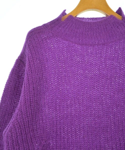 MUVEIL（ミュベール）ニット・セーター 紫 サイズ:38(M位) レディース/2200624862024