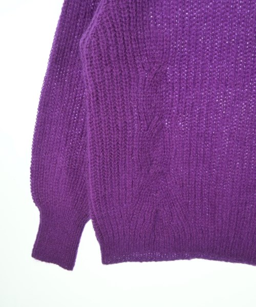 MUVEIL（ミュベール）ニット・セーター 紫 サイズ:38(M位) レディース/2200624862024