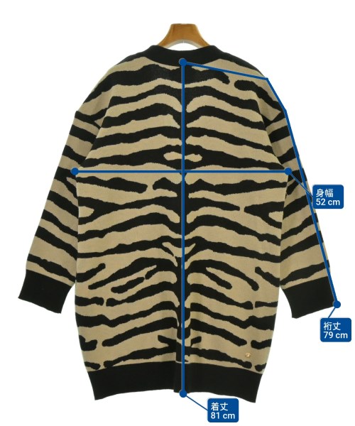 MUVEIL（ミュベール）カーディガン ベージュ サイズ:38(M位) レディース/2200629491212