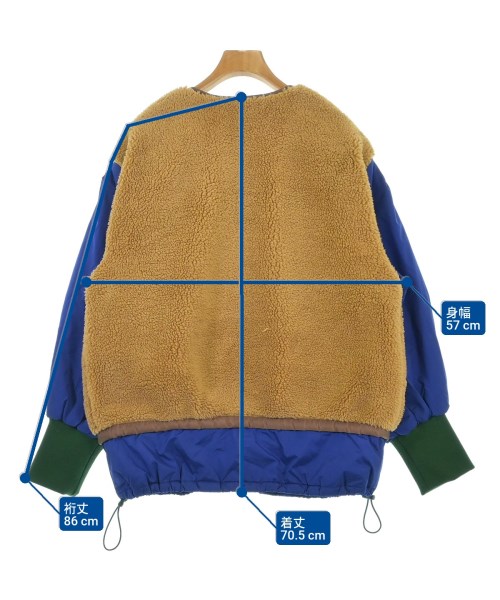 MUVEIL（ミュベール）ブルゾン ベージュ サイズ:40(M位) レディース/2200629491229