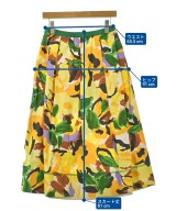 MUVEIL（ミュベール）ロング・マキシ丈スカート 黄 サイズ:38(M位) レディース/2200644601047