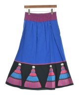 MUVEIL（ミュベール）ロング・マキシ丈スカート 青 サイズ:38(M位) レディース/2200644740012