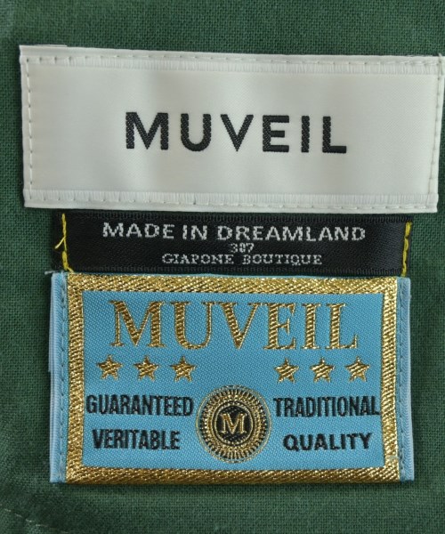 MUVEIL（ミュベール）ロング・マキシ丈スカート 緑 サイズ:36(S位) レディース/2200644740029