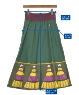 MUVEIL（ミュベール）ロング・マキシ丈スカート 緑 サイズ:36(S位) レディース/2200644740029