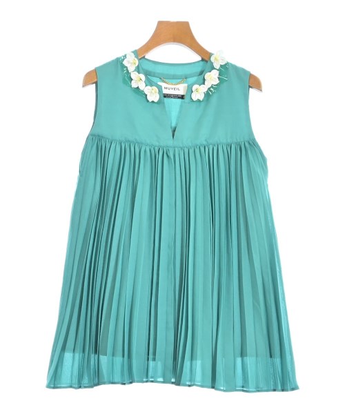 MUVEIL(ミュベール)ブラウス 緑 サイズ:36(S位)/2200644742849