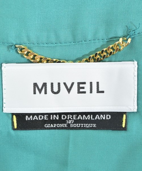 MUVEIL（ミュベール）ブラウス 緑 サイズ:36(S位) レディース/2200644742849